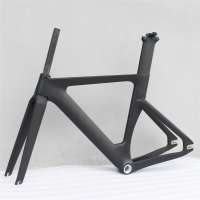 Aero Track bike carbon fixed gear bike frame UD matt BSA fixed gear carbon bicycle frame size 49/51/54cm fixed Rracing bike