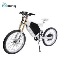 19inch full suspension electric bike parts 3000w frame 7 speed