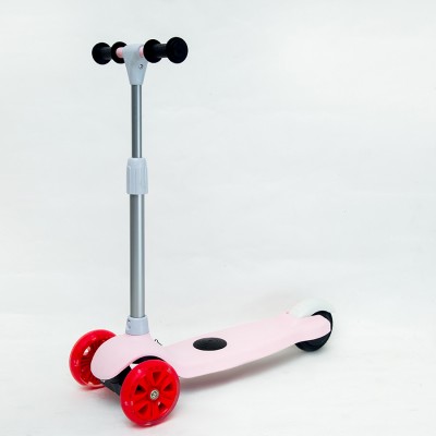 Plastic 3 wheel Foldable Kids Scooter