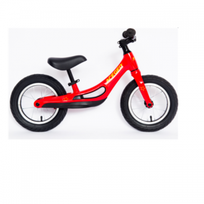 Red kids balance bike safety no pedal children balance bike 12" running bike