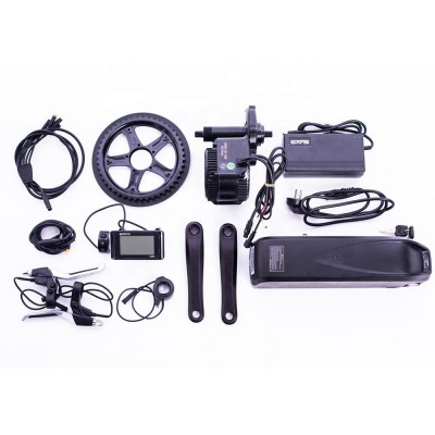 e Bike Conversion Kit Bafang 8fun 36V 250W 350W 500W 48V 750W 1000W Mid Drive Motor Kits and Battery