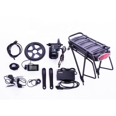 high quality electric bike 8fun BBS01 36v 350w mid drive e bike conversion kits with mid mount bicycle motor