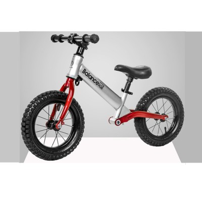 Bright color kids balance bike safety no pedal children balance bike 12" running bike