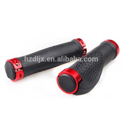 New MTB Bike Bicycle Comfortable Lock-On Handlebar Rubber Grips + Bar End