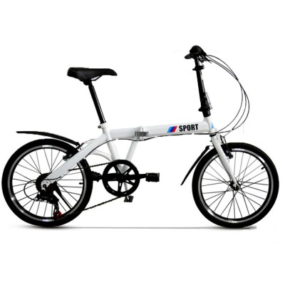 Hangzhou Lightweight mini folding bicycles 20" steel 7 speed foldable bicycle folding bike