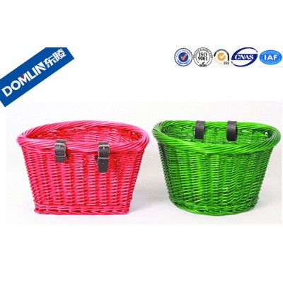 china wholesale market pink kids bike basket