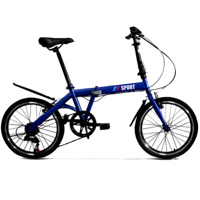 Hangzhou 2019 Lightweight mini folding bicycles 20" steel 6 speed foldable bicycle folding bike